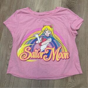 Sailor Moon Pink Graphic Tee - Short Sleeve